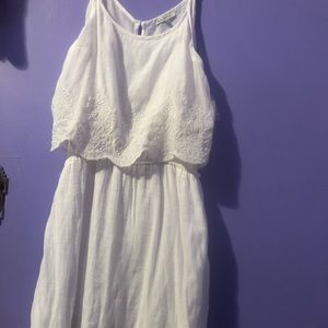 Beautiful white Charlotte Russe dress never worn
